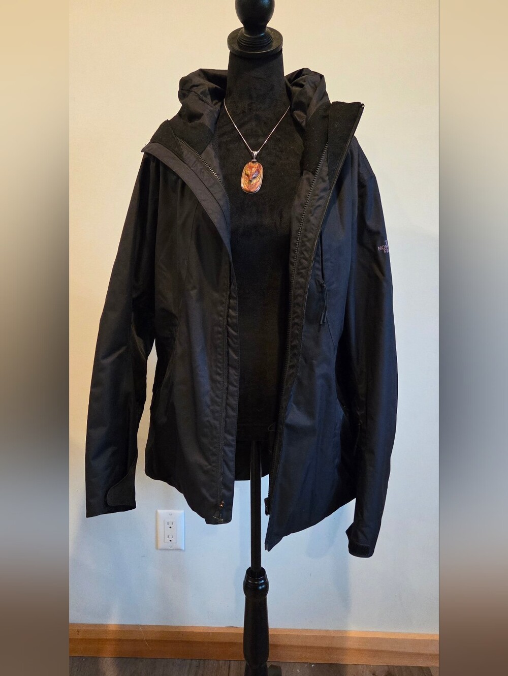 The North Face Women's Black Waterproof Jacket